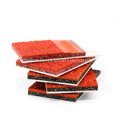 Tipo resistente UV feito sob encomenda reciclado liso das telhas do revestimento exterior de borracha