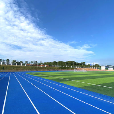 Pista de corrida semifabricada vermelha Resistência a intempéries