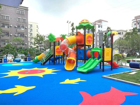 Pista de corrida de borracha EPDM personalizada Todos os climas / menor custo Instalação fácil Excelente absorção de choques Muitas cores disponíveis