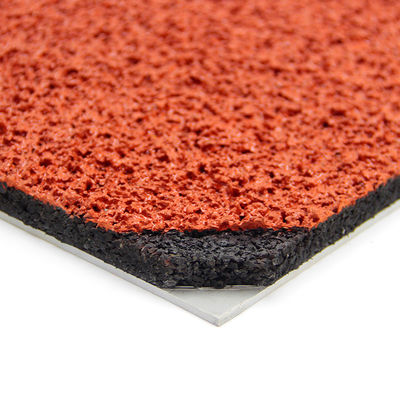 IAAF aprovada pista de corrida de borracha respirável resistente a intempéries de 13-25 mm para clubes e campos atléticos de treinamento