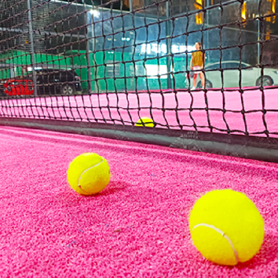 Equipe de Instalação de Produção de Fábrica Cobertura Panorâmica de Campo de Padel Quadra de Tênis de Padel Com Telhado Quadra de Paddle Tennis