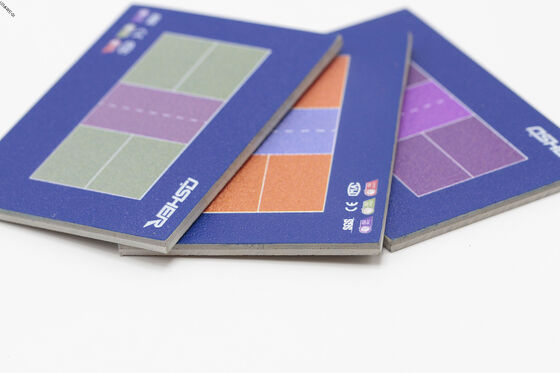 Superfície Dura de Acrílico de Alta Densidade Resistente a Impactos para Pisos Esportivos, Revestimento de Quadra de Tênis de Longa Duração, Pavimentação Sustentável de Basquete, Solução para Estádios Externos, Suporte de Design Gratuito, Padrão de Exportação