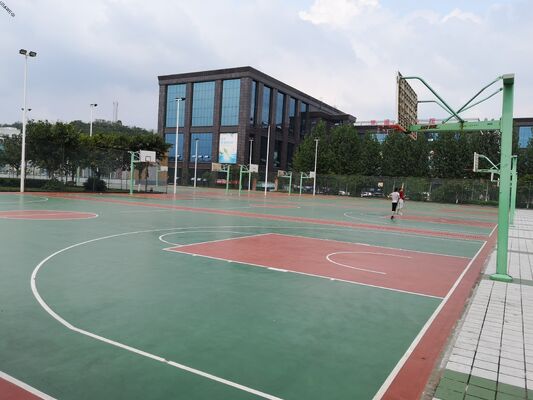 Superfície Superior de Acrílico Rígido para Instalações Esportivas Escolares com Fácil Aplicação e Garantia Estendida