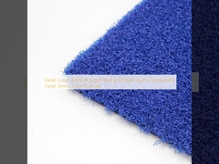 Padel Court Pavimentação de grama artificial Cricket Court Construção Padel Tennis Court Set completo