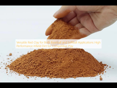 Argila vermelha versátil para aplicações de beisebol e softbol