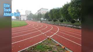 Pista de corrida respirável profissional Elite Performance